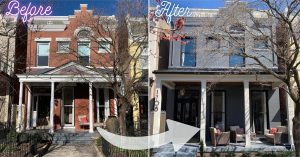 Real Estate Curb Appeal Before After