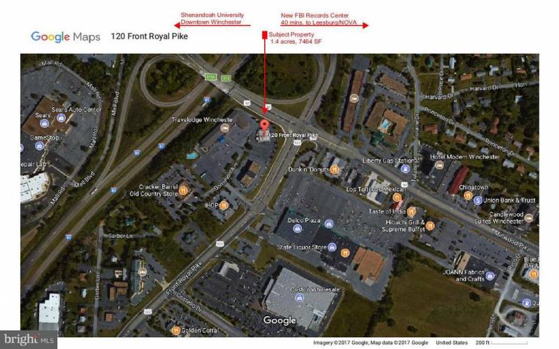 120 FRONT ROYAL PIKE, WINCHESTER, Virginia 22602, ,Commercial Sale,For Sale,FRONT ROYAL,1000974679